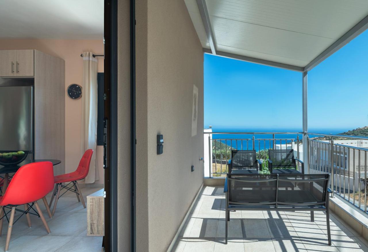 Capostango Apartments - Stunning Views Of Libyan Sea Ano Rodhakinon Ngoại thất bức ảnh