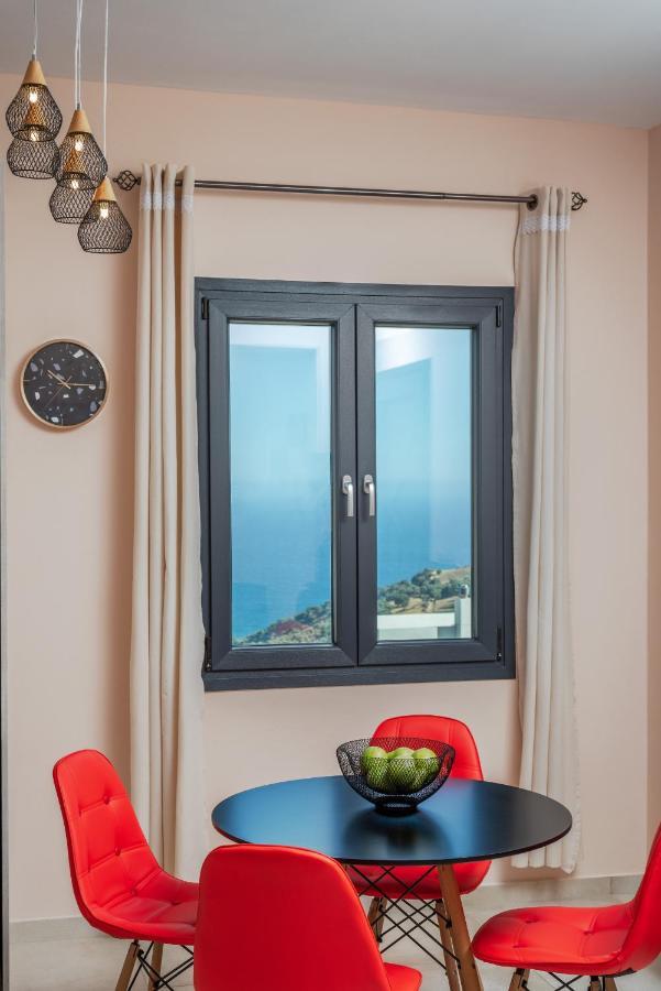 Capostango Apartments - Stunning Views Of Libyan Sea Ano Rodhakinon Ngoại thất bức ảnh